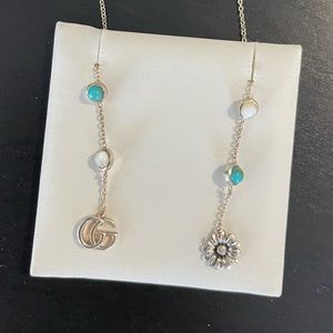 Gucci Marmont 925 Silver Earrings Drop